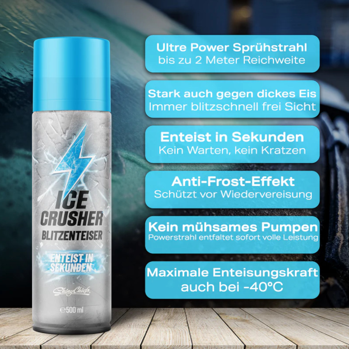 Shiny Chiefs ICE CRUSHER - BLITZENTEISER 500ml 