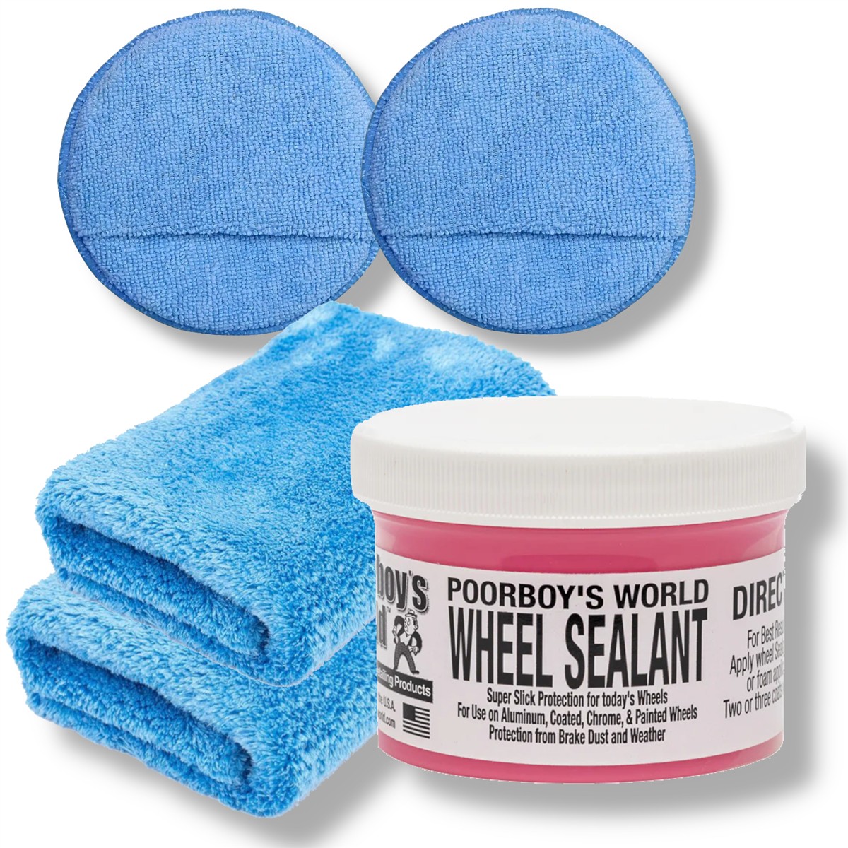 Poorboys World Wheel Sealant - Felgenwachs Set