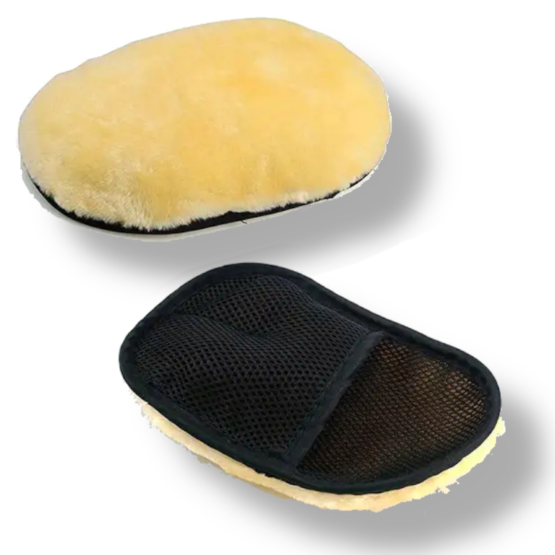 CHIMP TOOLS Woll Mikrofaser Waschhandschuh - extra sanft