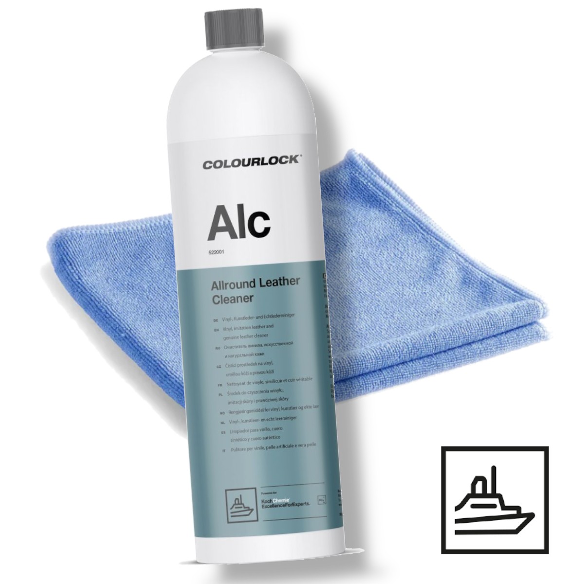 Koch Chemie Alc Allround Leather Cleaner Leder Reiniger Set 1L