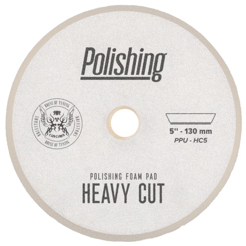 Bad Boys Heavy Cut Polierpad - hart 125mm