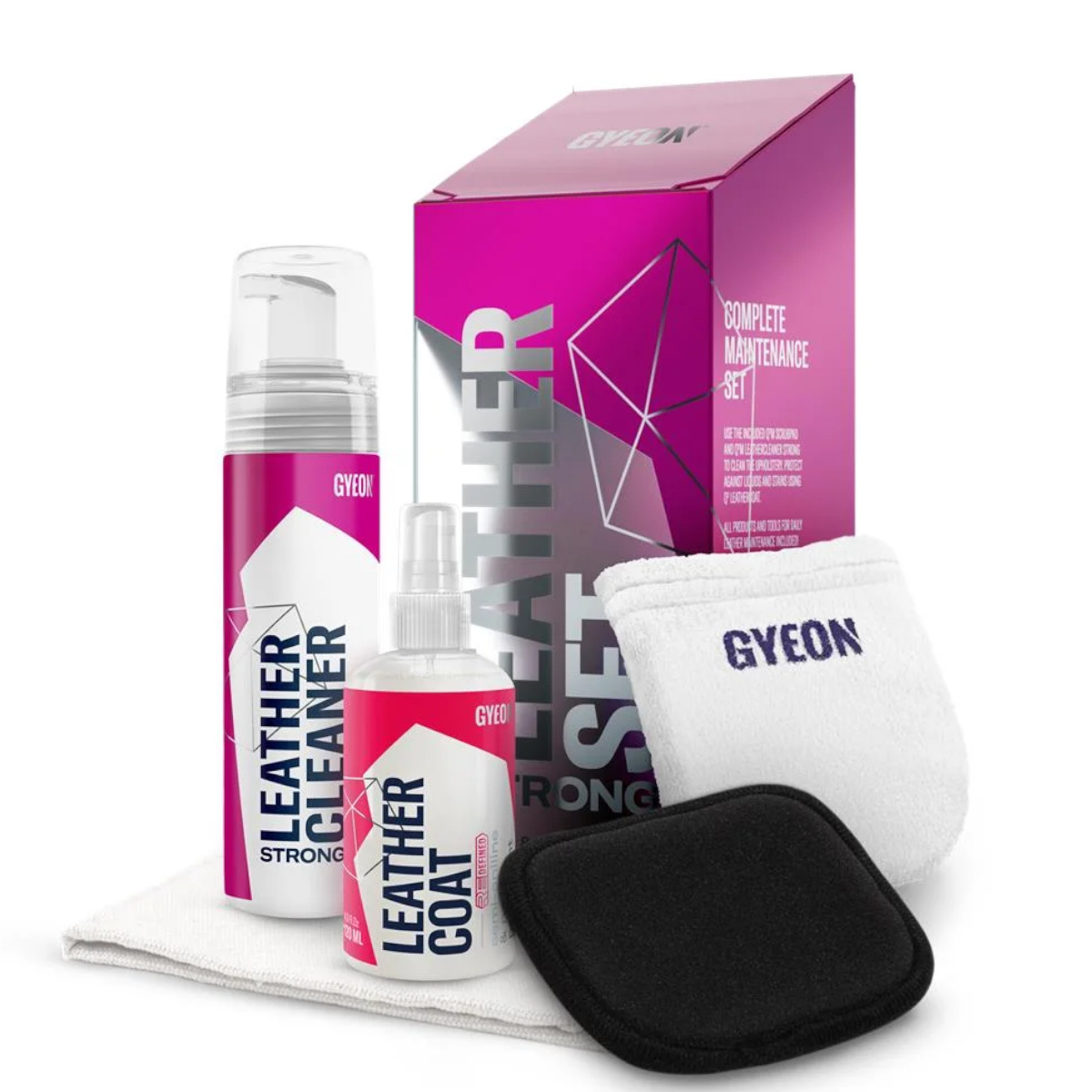 Gyeon Q²M Leather Set - Lederpflege Set Stark
