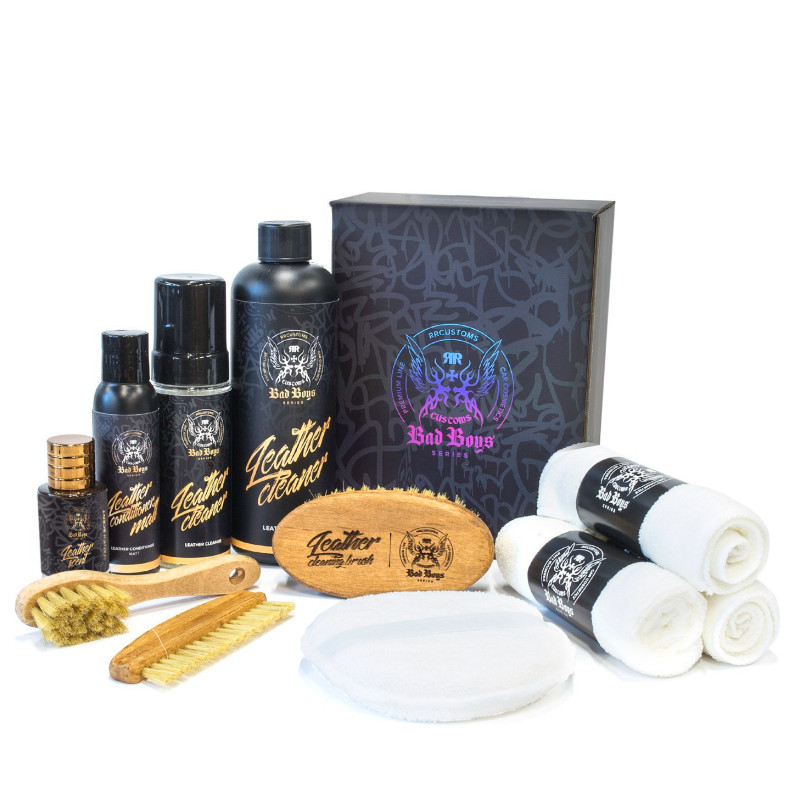 Bad Boys Leather Care Set Premium