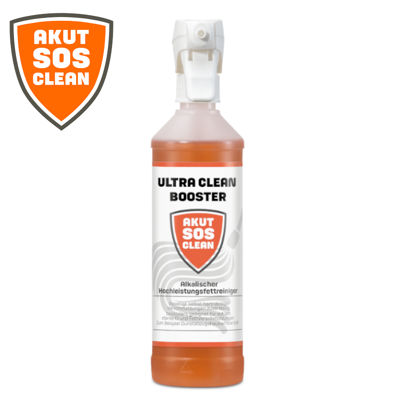 Akut SOS Clean ULTRA CLEAN BOOSTER Alkalischer Hochleistungsfettreiniger