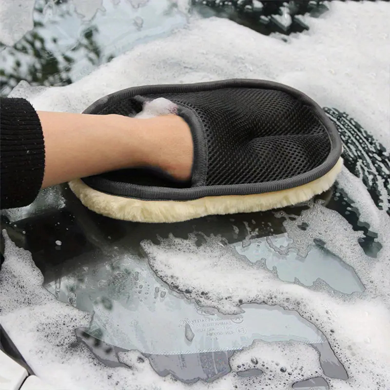 CHIMP TOOLS Woll Mikrofaser Waschhandschuh - extra sanft