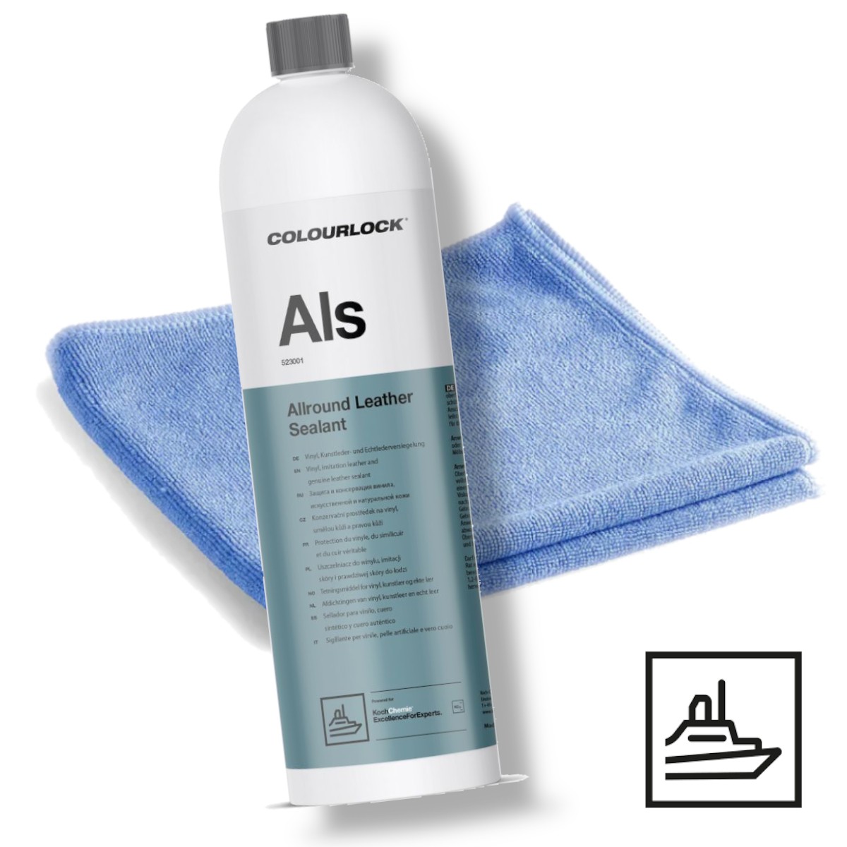 Koch Chemie Colourlock Als Allround Leather Sealant Lederversiegelung + Tuch