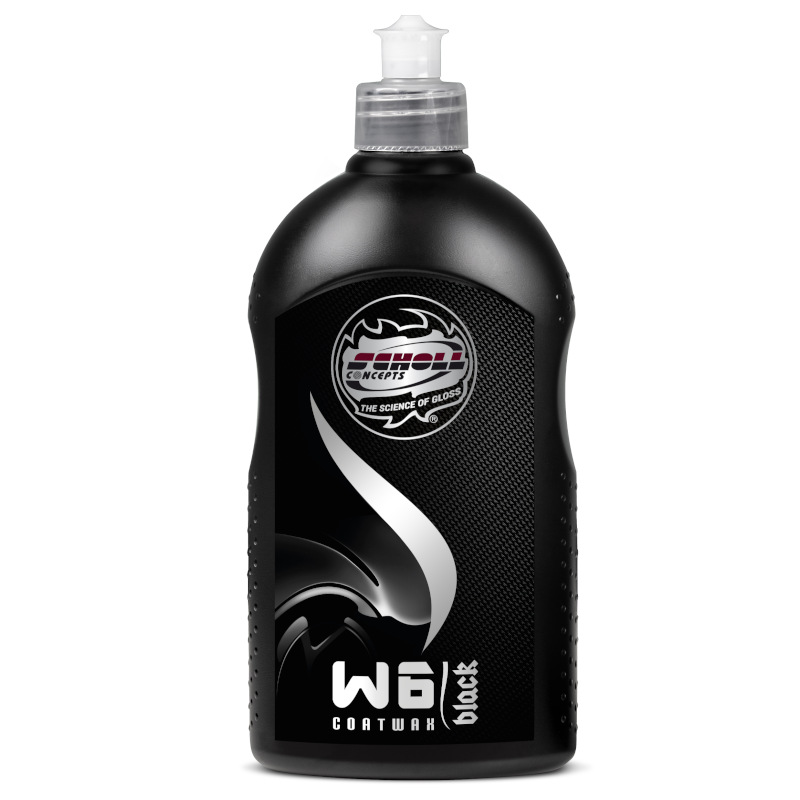 Scholl Concepts W6 Black Coatwax 500ml