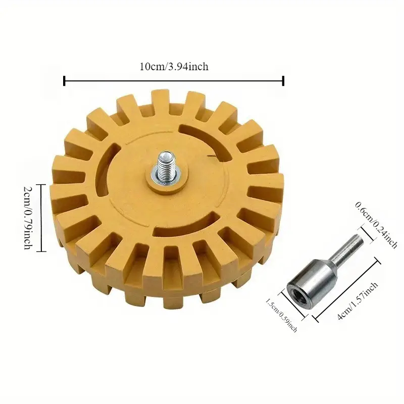 CHIMP TOOLS Folienradierer Reifenradierer Radiergummi - Striping Remover