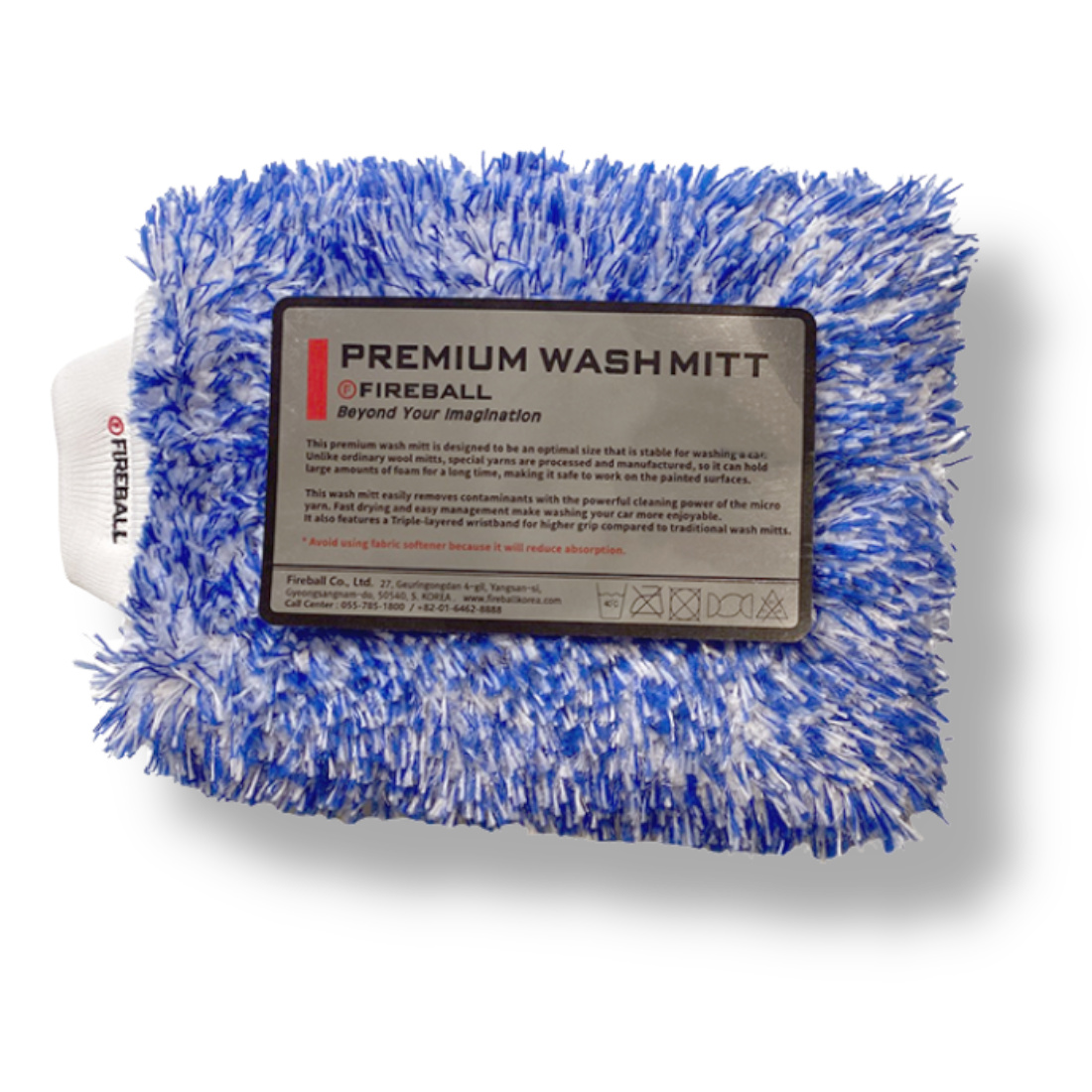 Fireball Premium Wash MITT Mikrofaser Waschhandschuh