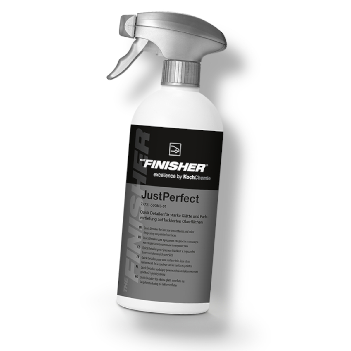 THE FINISHER Lackpflege Set - Just Perfect Quick Detailer + Poliertuch