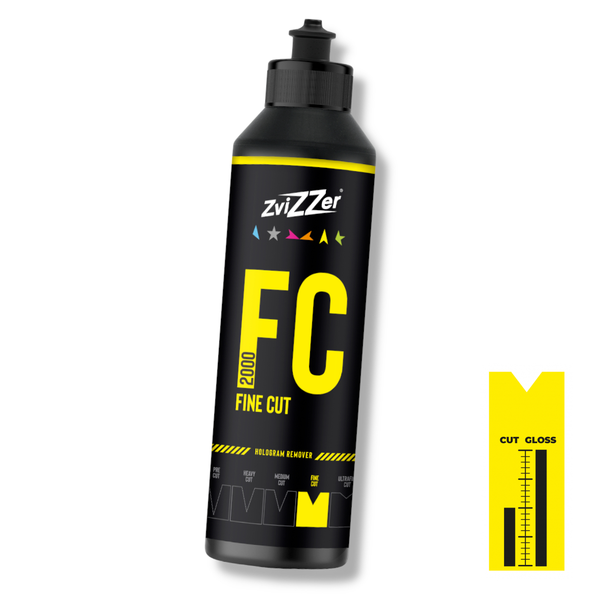 ZviZZer FC 2000 Fine Cut Anti-Hologramm-Politur 250ml