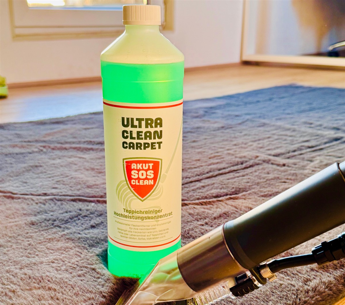 Akut SOS Clean ULTRA CLEAN CARPET Teppichreiniger Hochleistungskonzentrat 