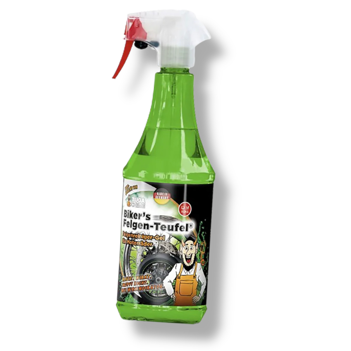 Tuga Chemie Bikers Felgenteufel Motorrad Motorradreiniger Set Groß