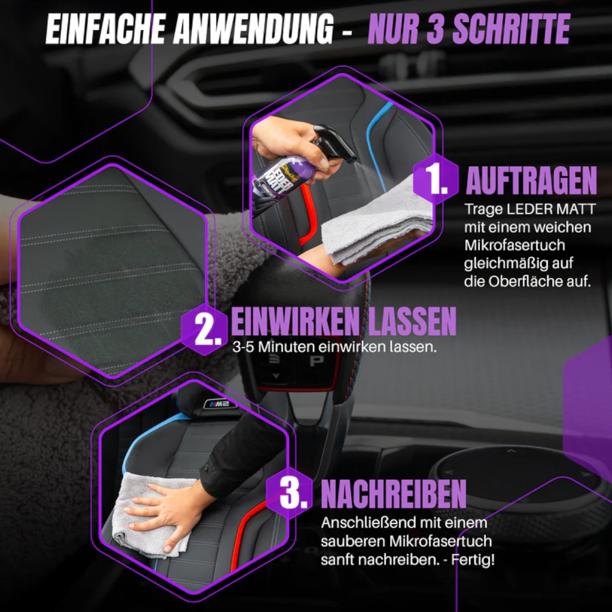 Shiny Chiefs LEDER MATT - DETAILER 500ml