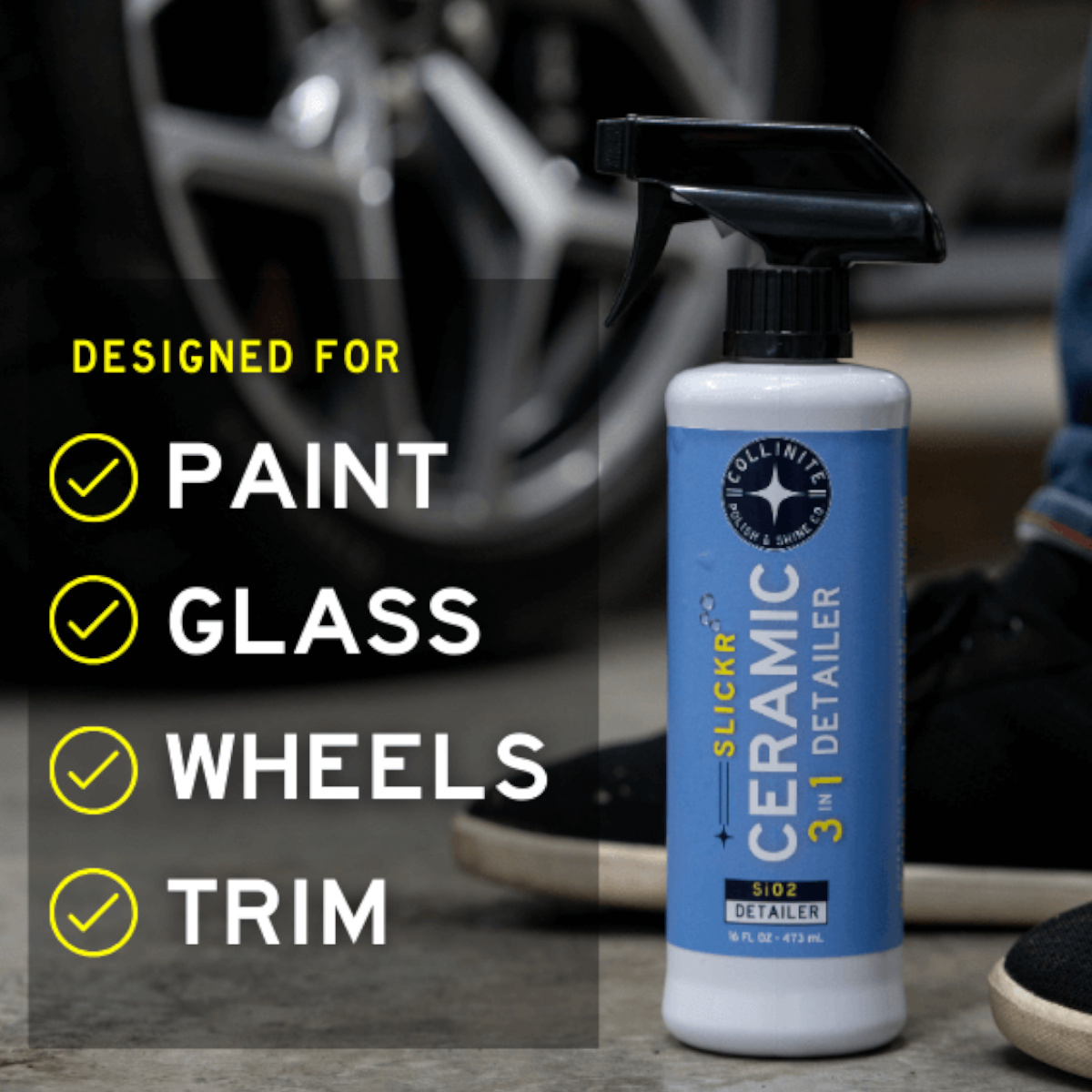 COLLINITE 150 Slickr 3in1 Ceramic Detailer Lackversiegelung Set