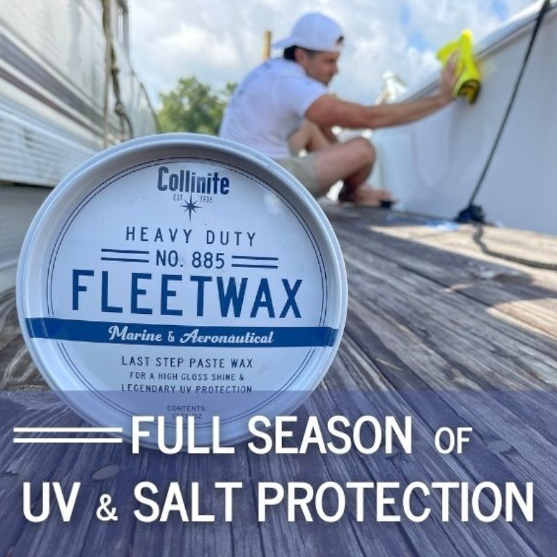 COLLINITE 885 Fleetwax Paste - Marine Wax Set