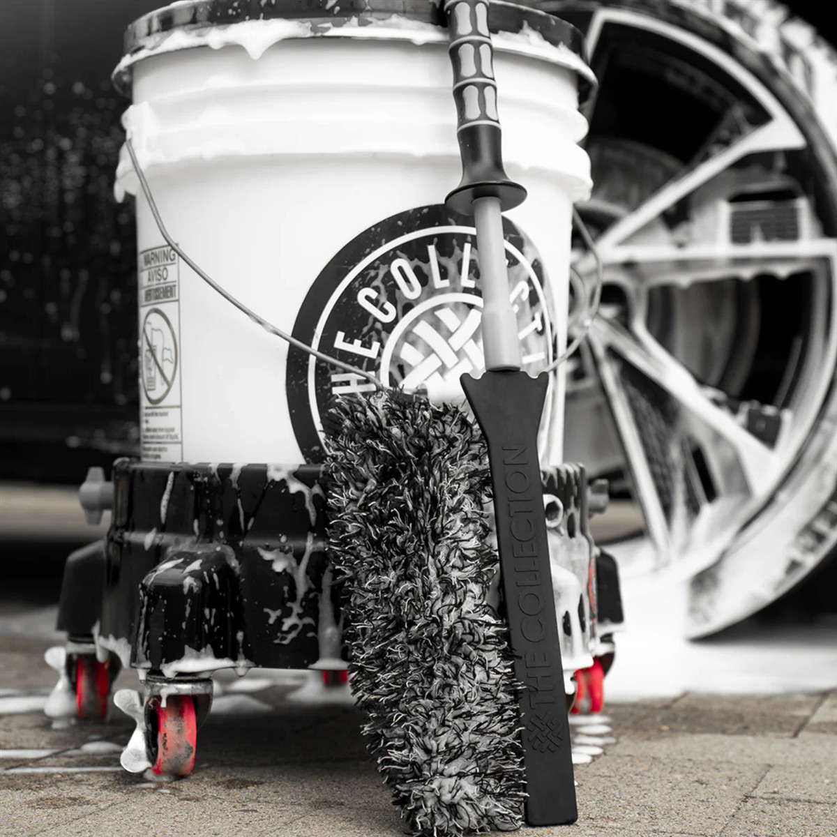 The Collection Flex Brush Mikrofaser Felgenbürste