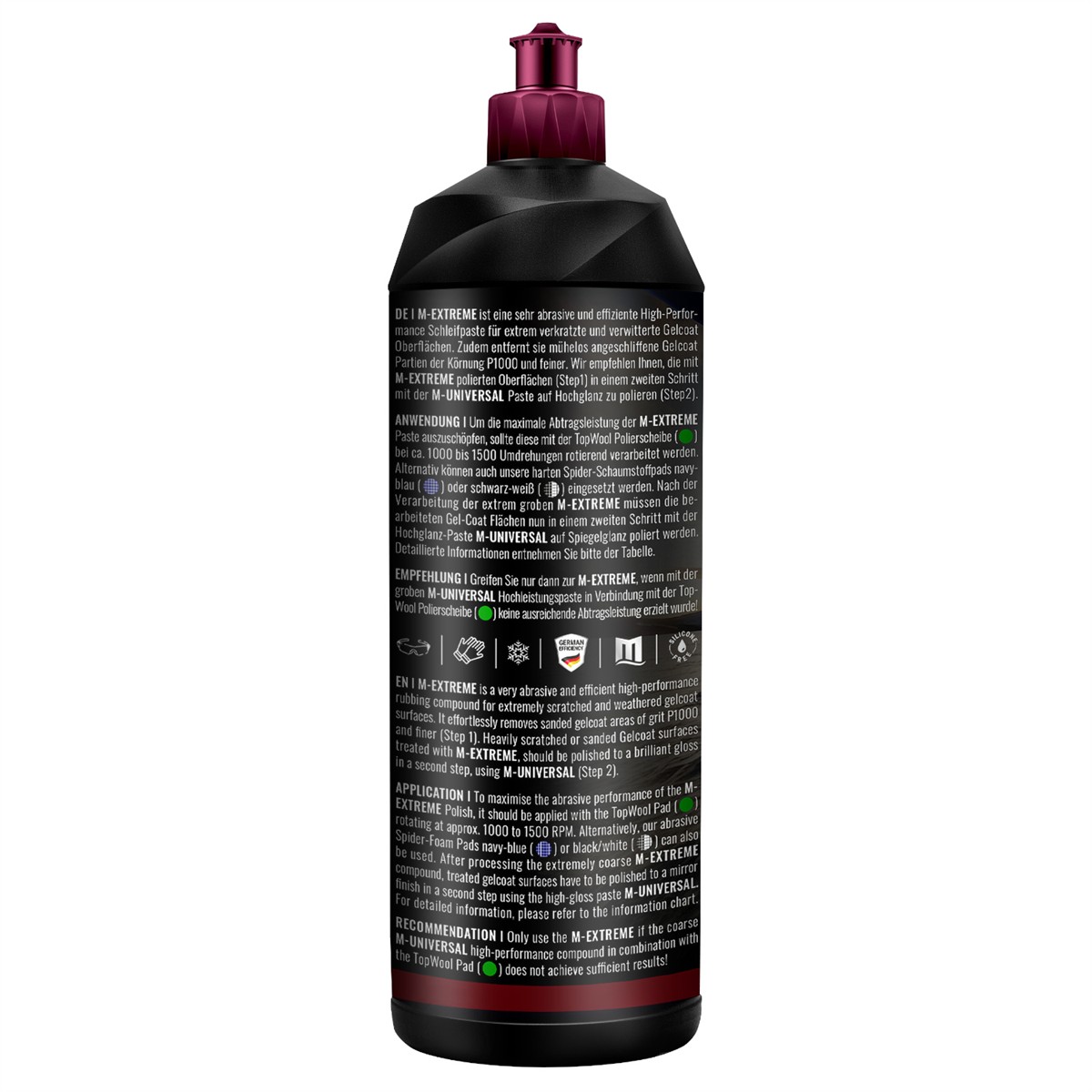 Scholl Concepts Marine - Extreme Cutting - Heavy Cut Bootspolitur 1Kg