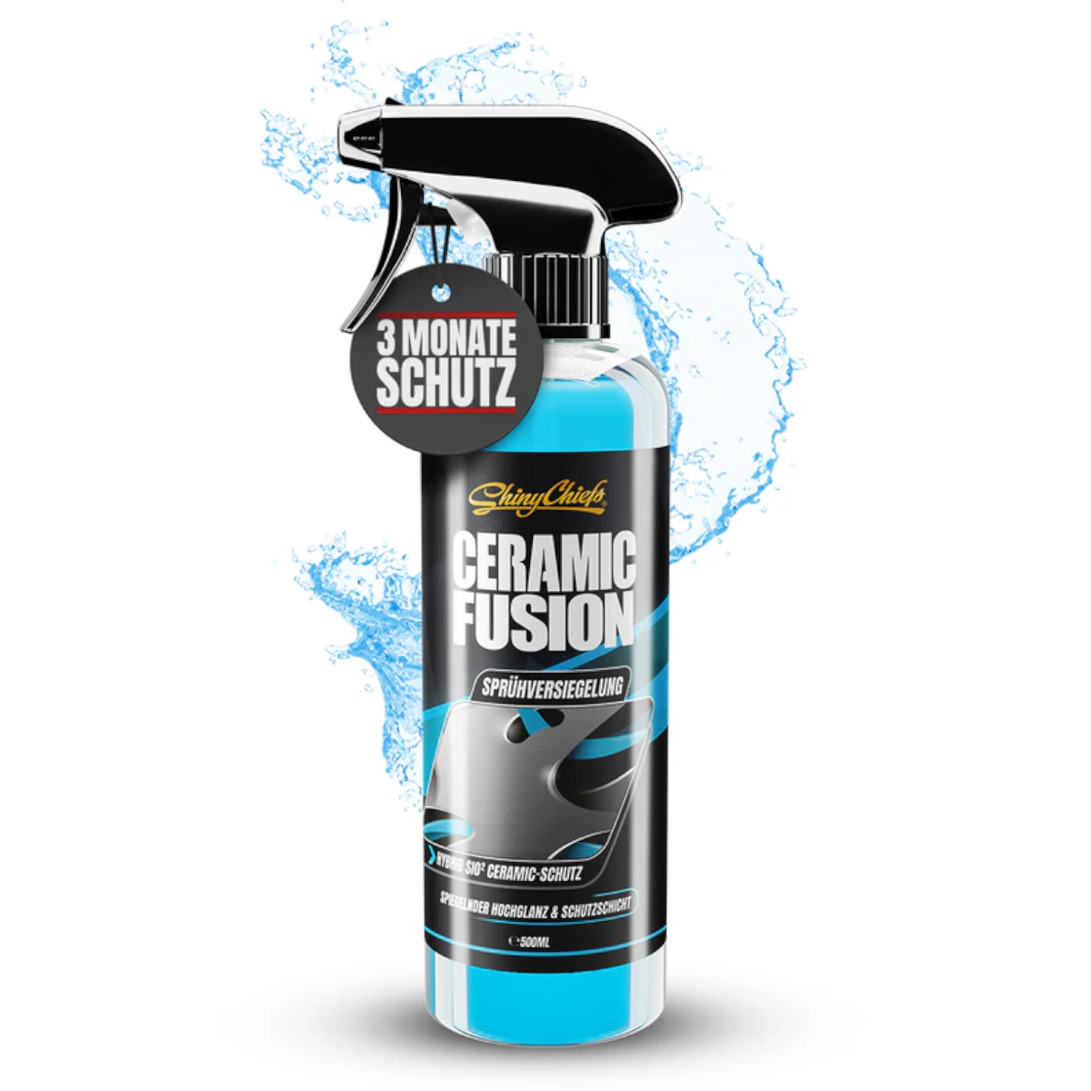 Shiny Chiefs CERAMIC FUSION - SPRÜHVERSIEGELUNG Blue 500ml