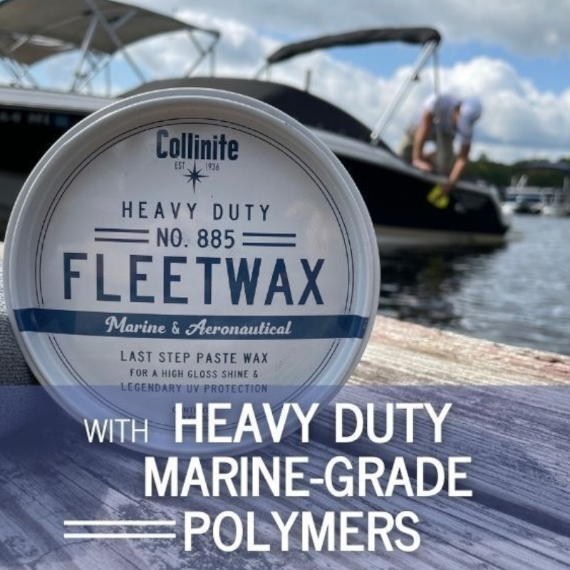 COLLINITE 885 Fleetwax Paste - Marine Wax Set