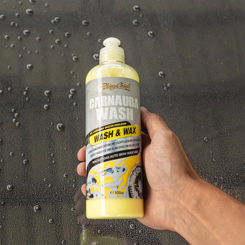Shiny Chiefs CARNAUBA WASH - WAX SHAMPOO 500ml