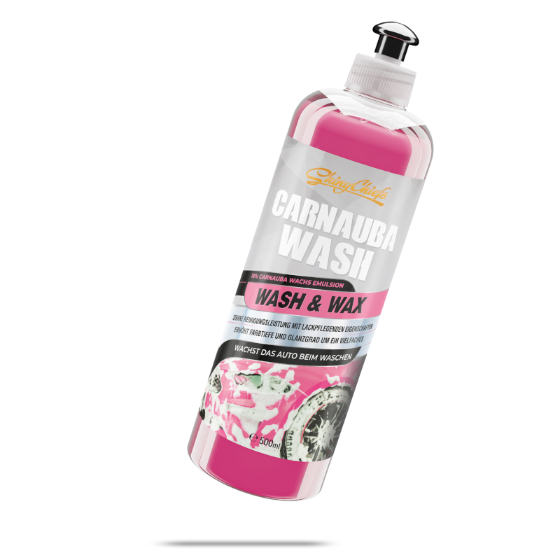 Shiny Chiefs CARNAUBA WASH - WAX SHAMPOO PINK 500ml