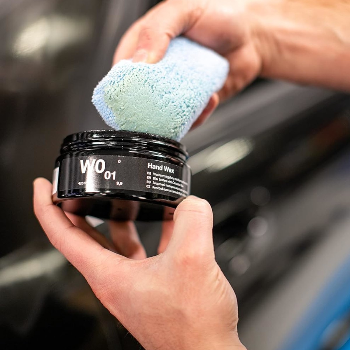 Koch Chemie Hand Wax W0.01 High End Auto Wachsversiegelung - Bundle