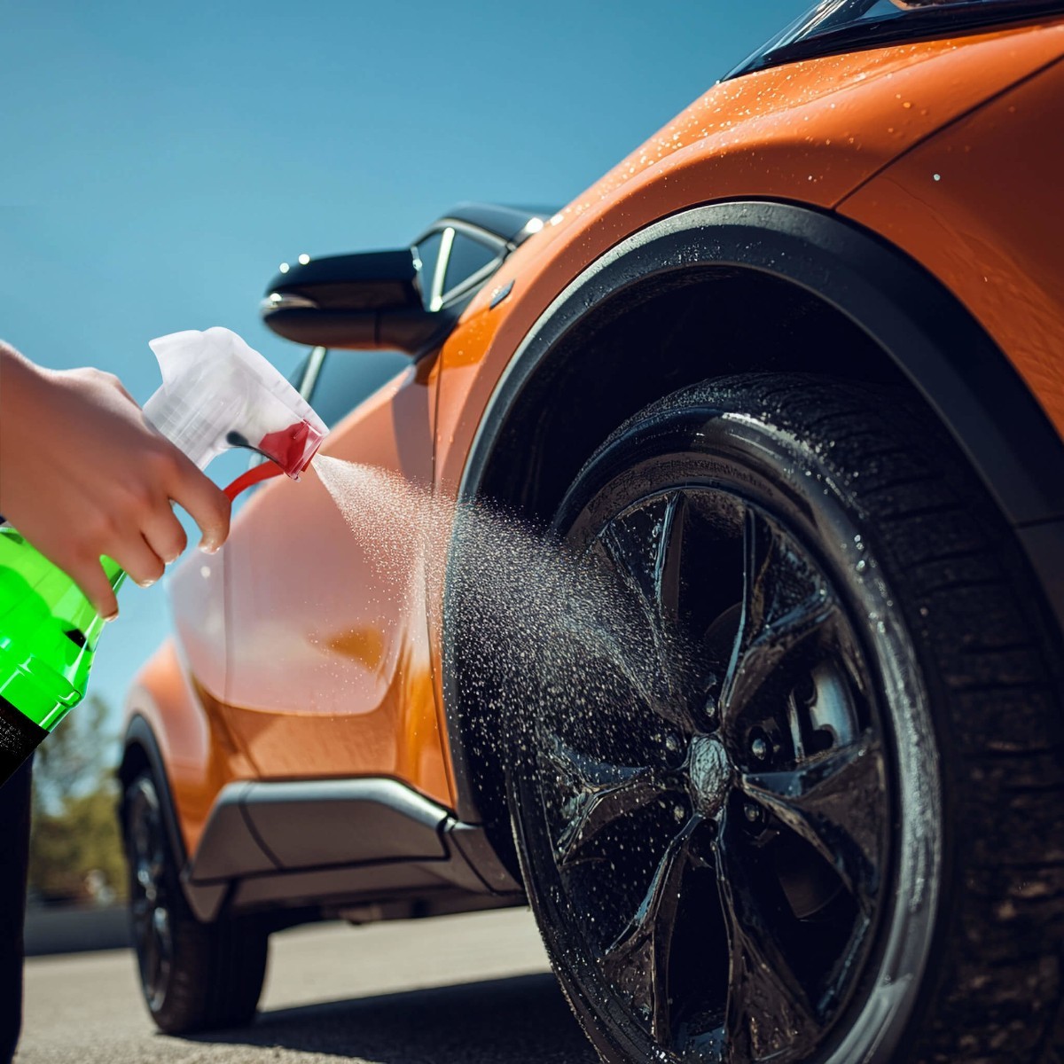 Tuga Chemie Felgenreiniger Set Spezial | Tuga Rot + Grün + Felgenbürste