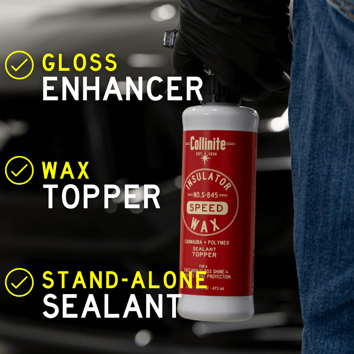 COLLINITE S 845 Insulator Speed Wax Versiegelung  Set