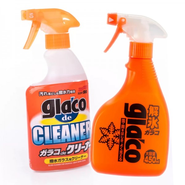 Soft99 Glaco De Icer + De Cleaner Set